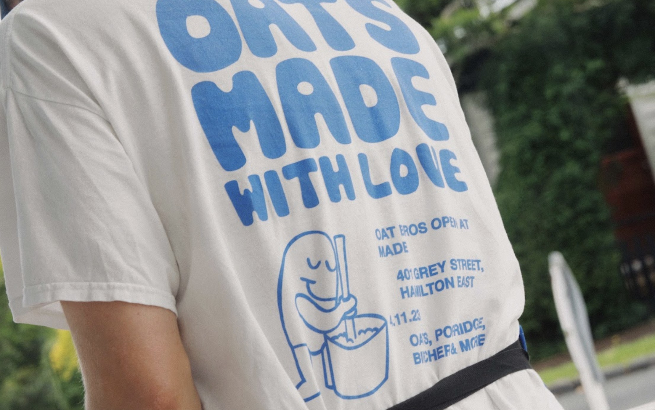 Oat Bros "Oats Made With Love" tee